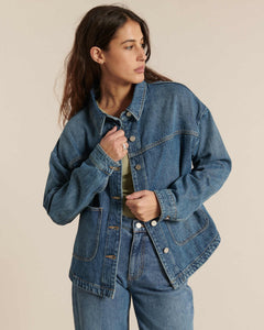 Veste BETTY DENIM IN 30 MID BLUE Labdip