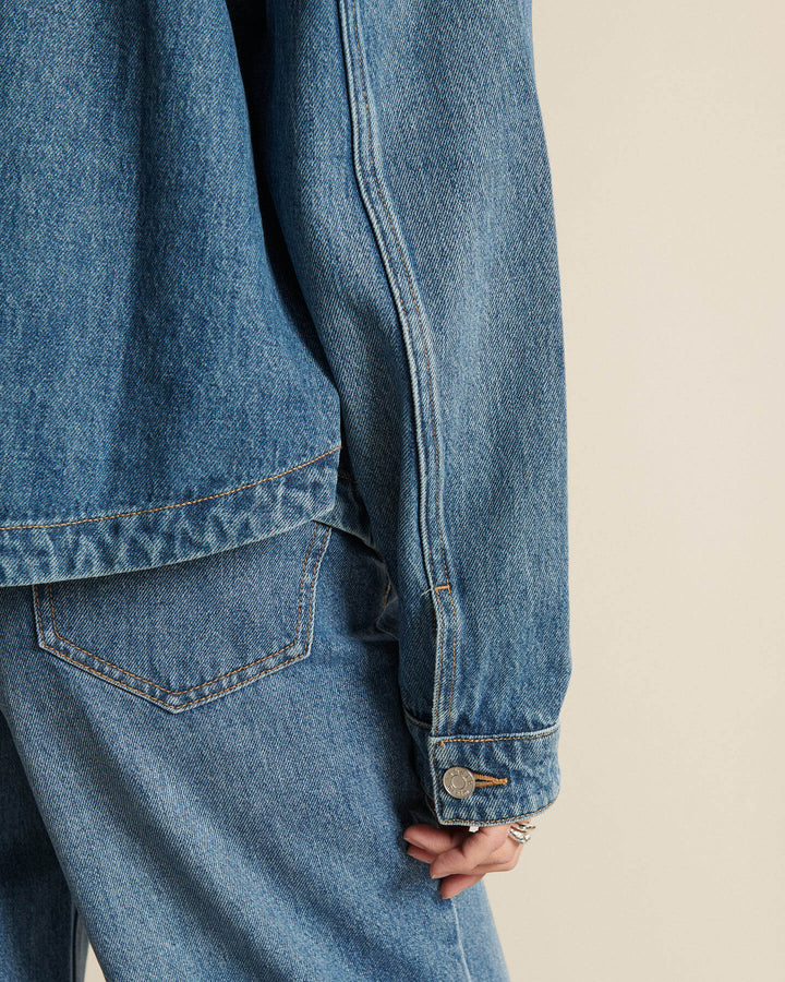 Veste BETTY DENIM IN 30 MID BLUE Labdip