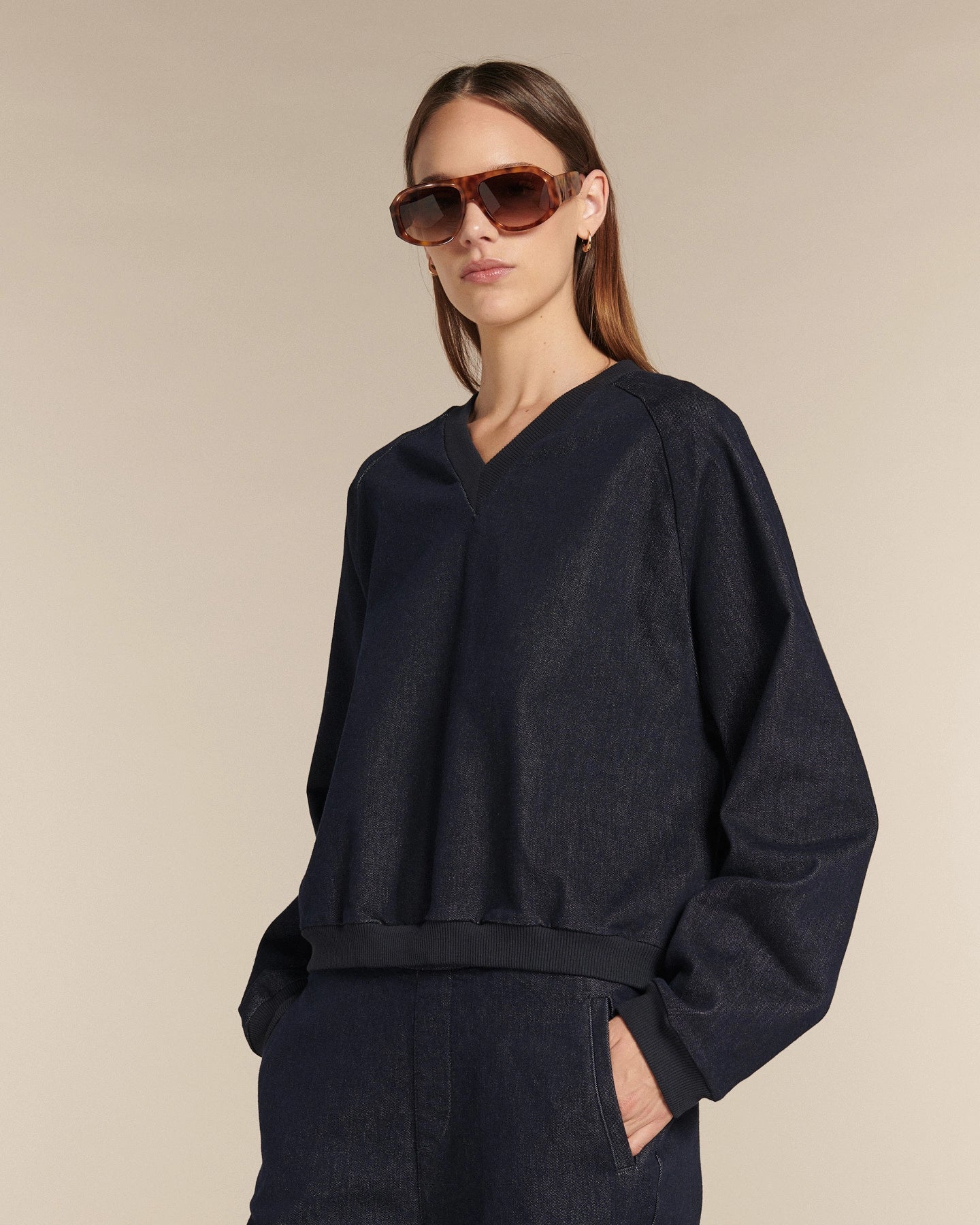 SWEAT COLUMBIA DENIM LAINE ANTIQUE NIGHT