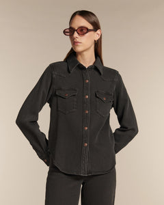 DALIA DENIM 3D DYE TRUFFLE