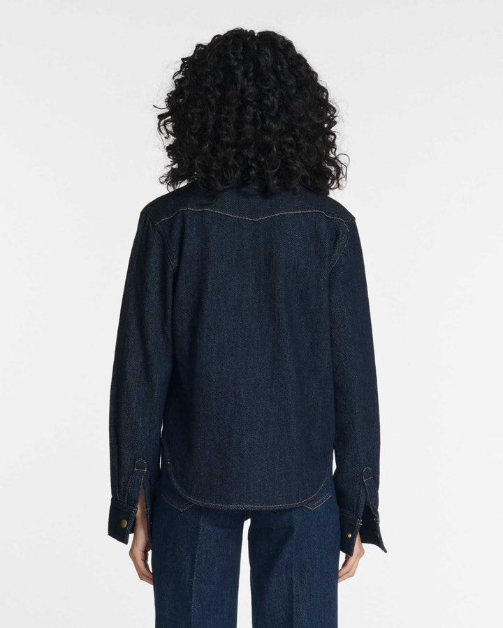 Chemise DALIA DENIM 3D DARK BLUE Labdip