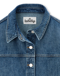 Veste BETTY DENIM IN 30 MID BLUE Labdip