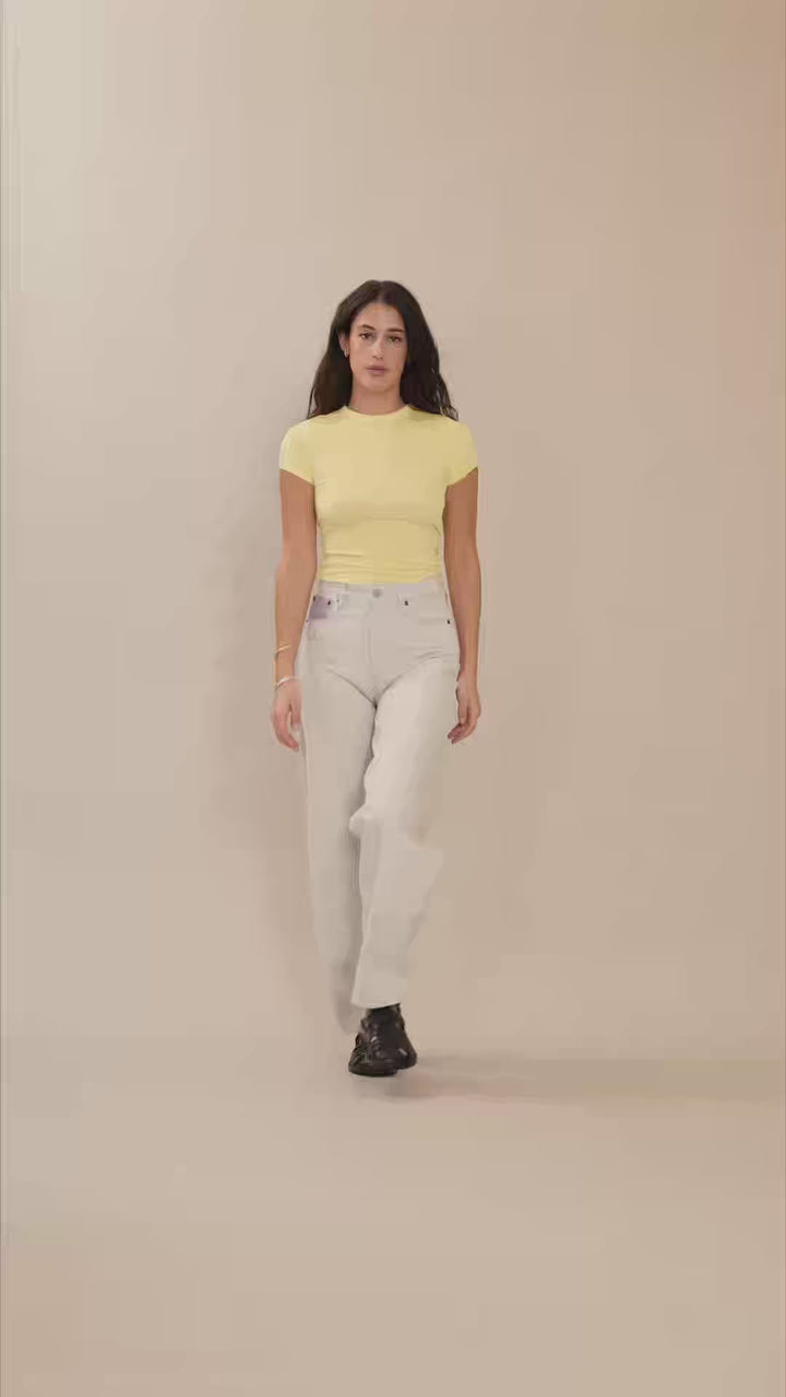 OSAKA DENIM UNDYED GRANIT WH 15